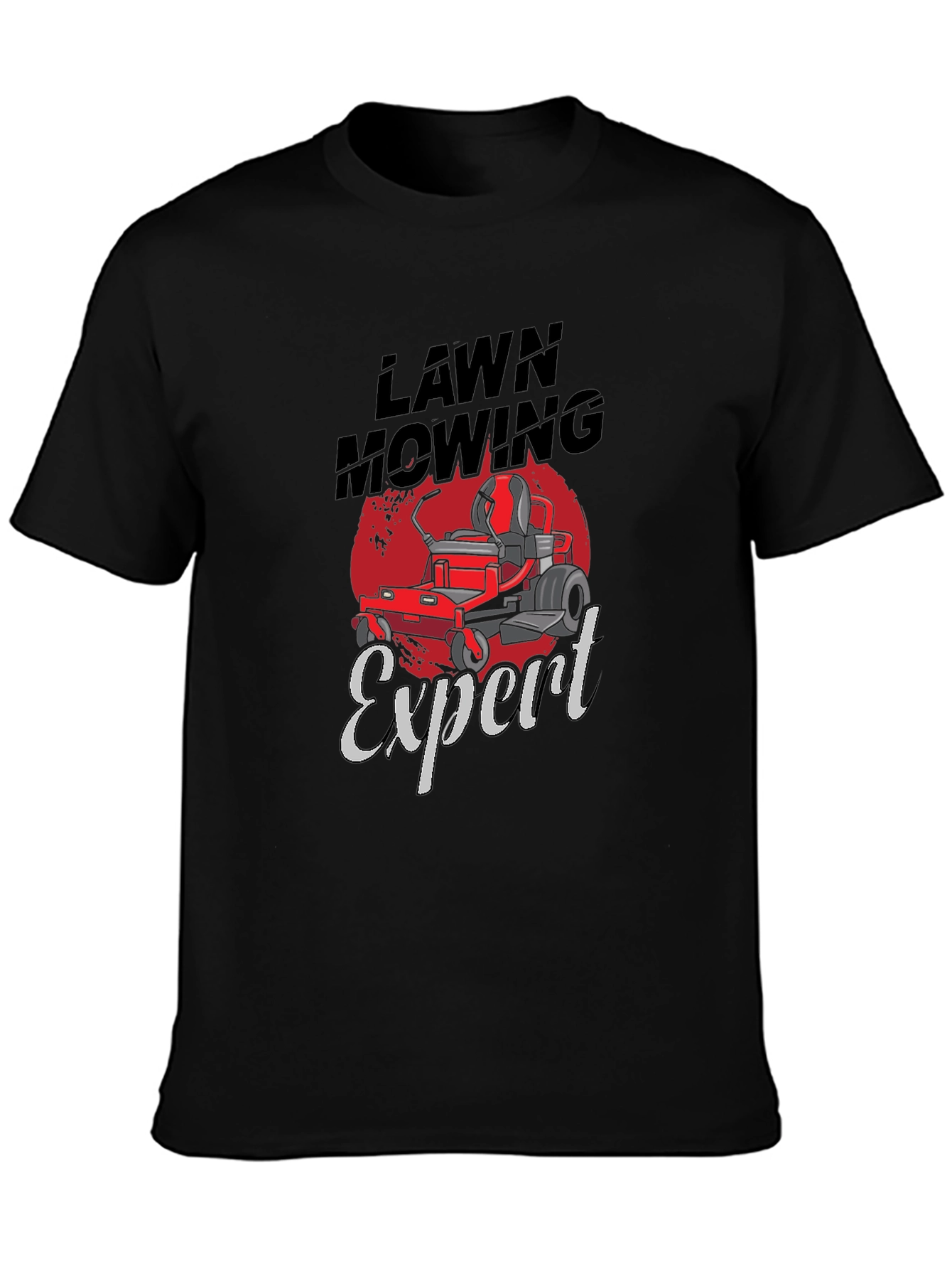 Lawn Mowing Expert Graphic Tee