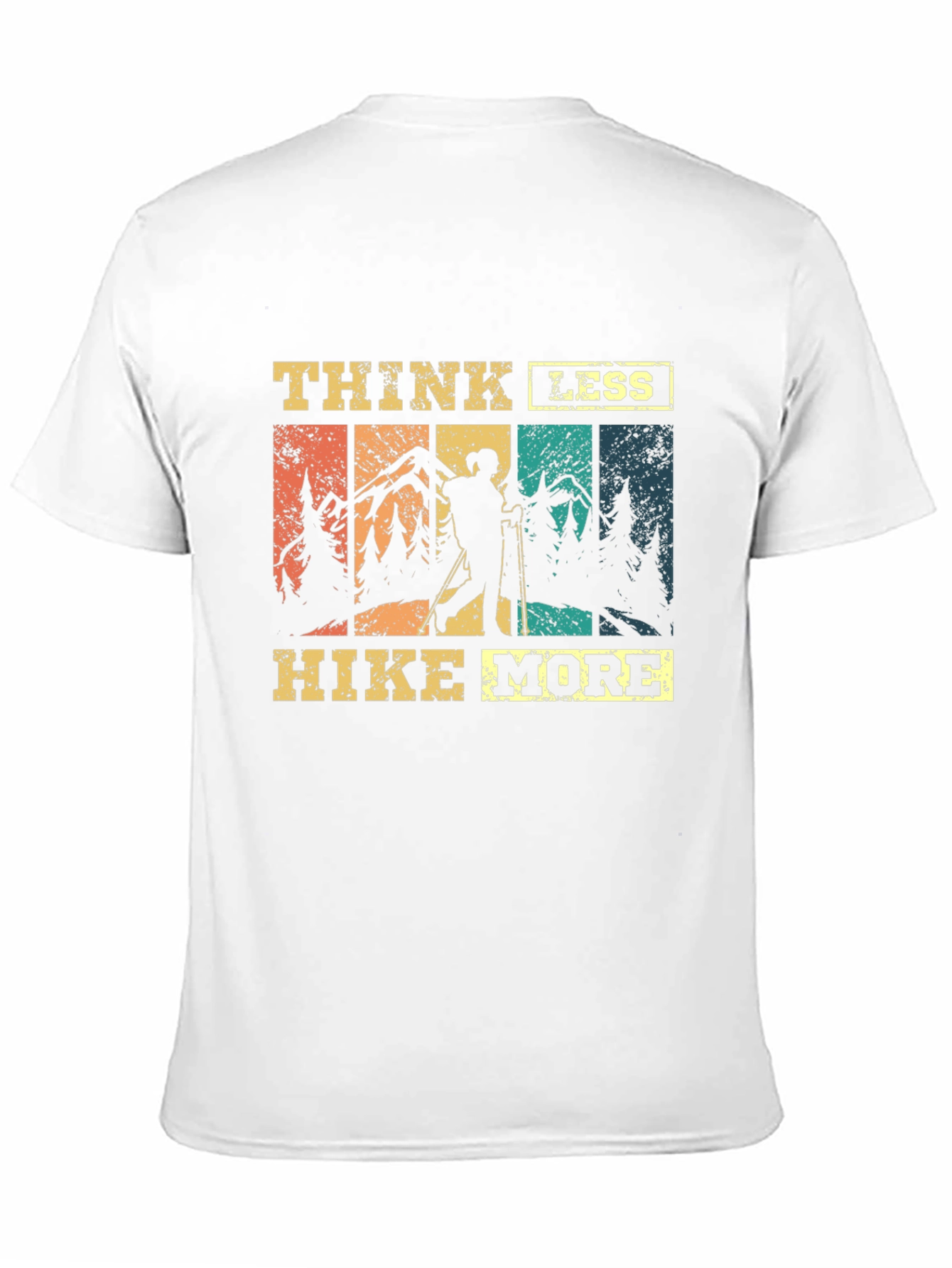 Think Less Hike More Graphic T-Shirt