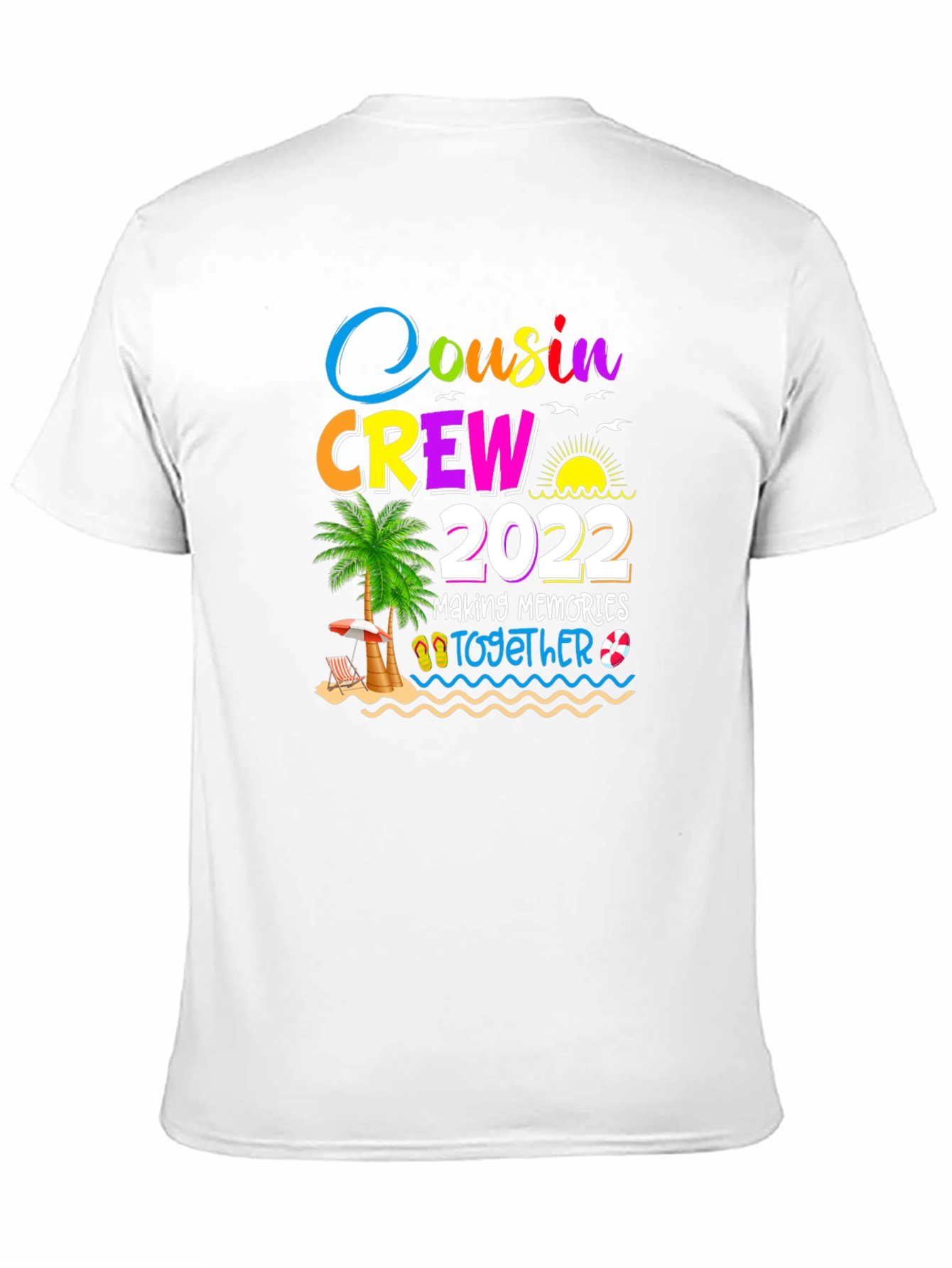 Cousin Crew 2022 Beach Vacation T-Shirt