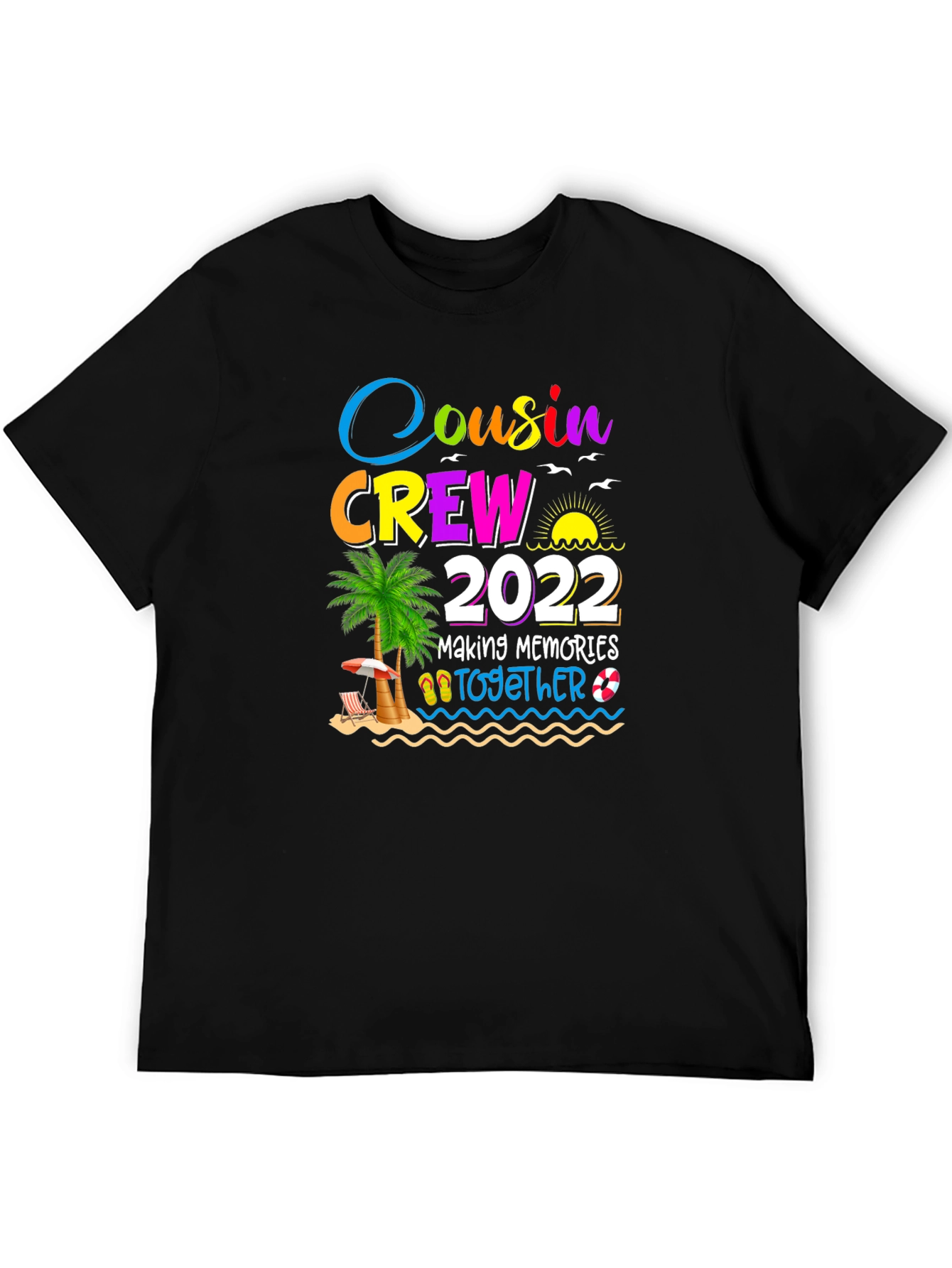Cousin Crew 2022 Beach Vacation T-Shirt