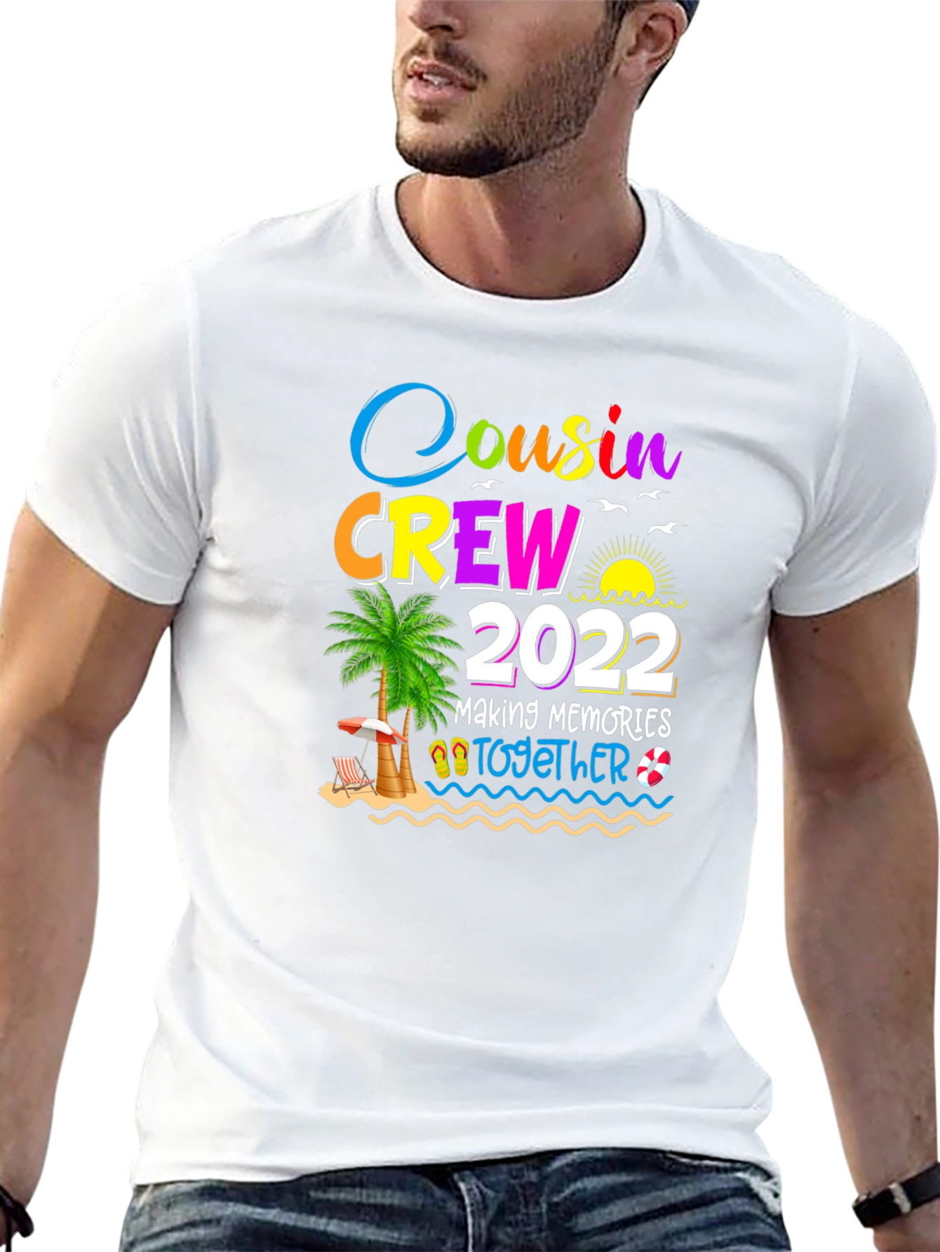 Cousin Crew 2022 Beach Vacation T-Shirt