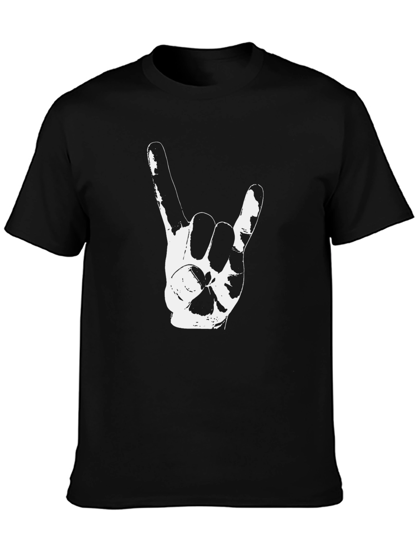 Rock On Black T-Shirt