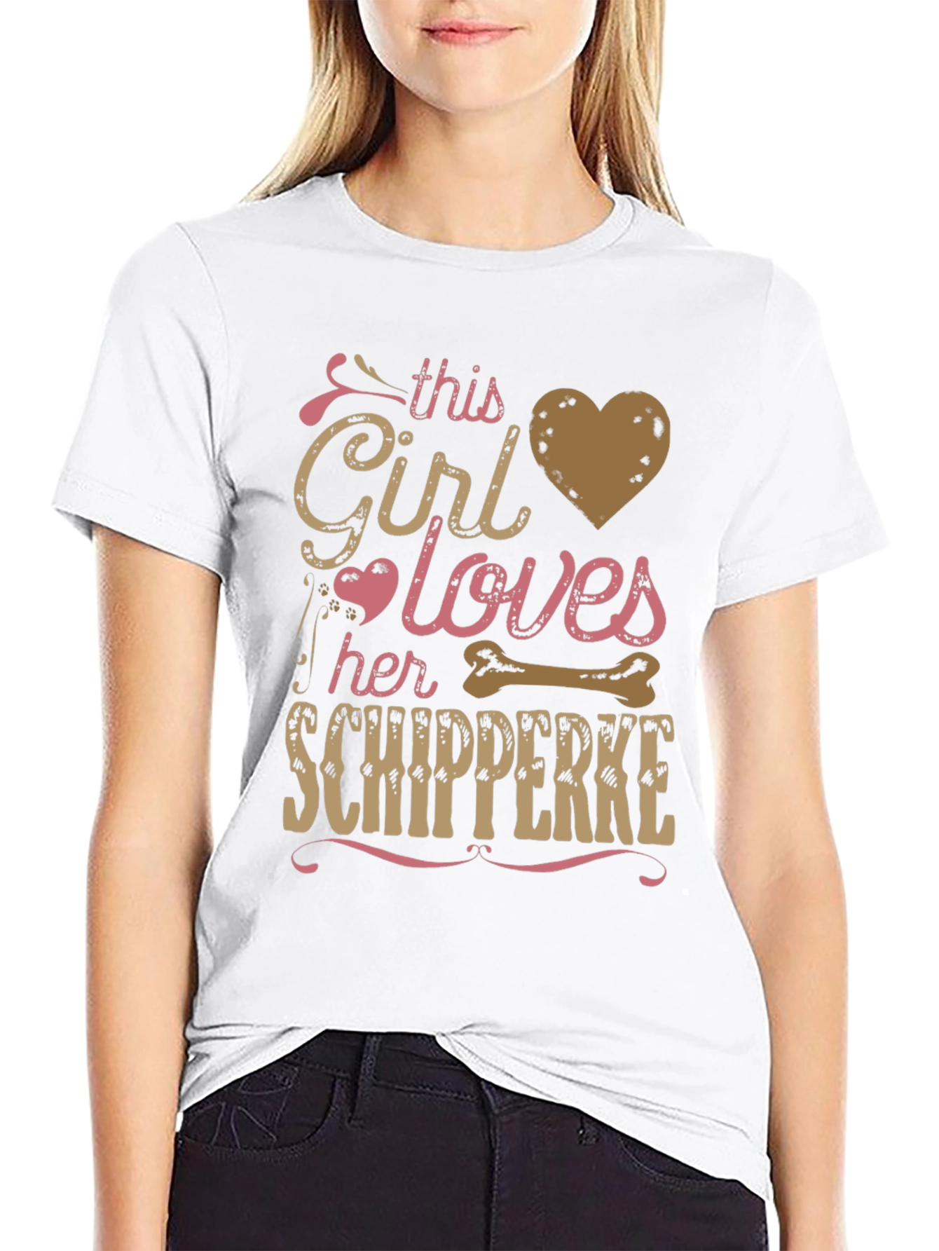 This Girl Loves Her Schipperke T-Shirt