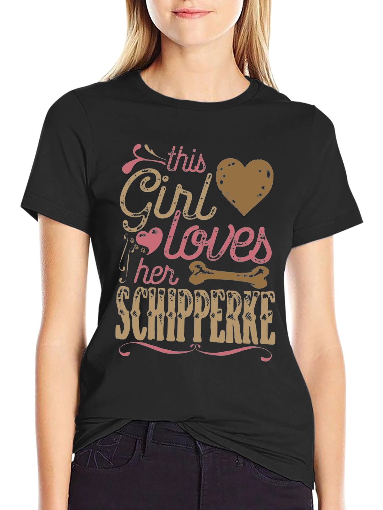 This Girl Loves Her Schipperke T-Shirt