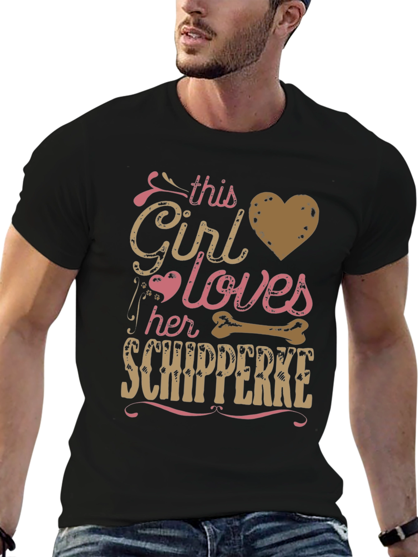 This Girl Loves Her Schipperke T-Shirt