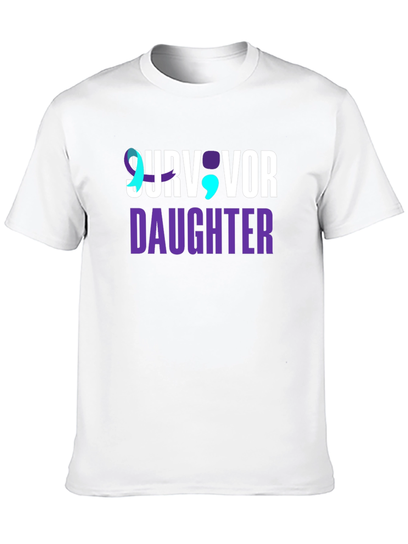 Survivor Daughter T-Shirt Mental Health Awareness