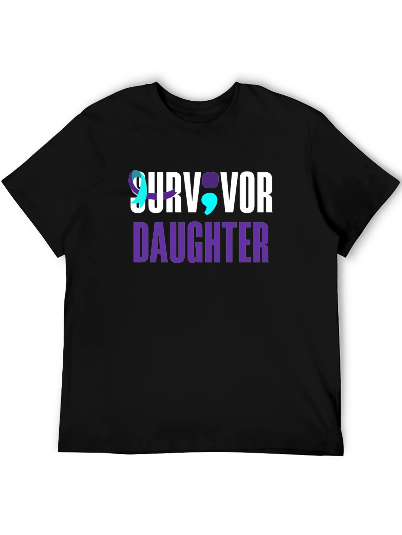 Survivor Daughter T-Shirt Mental Health Awareness