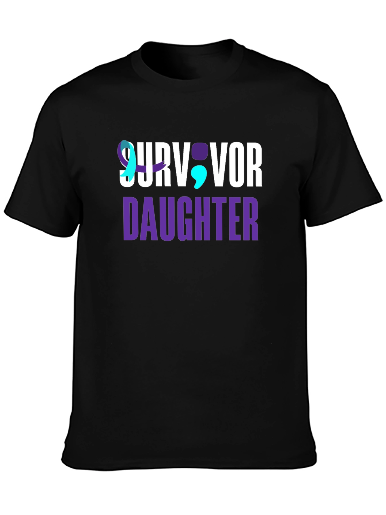 Survivor Daughter T-Shirt Mental Health Awareness