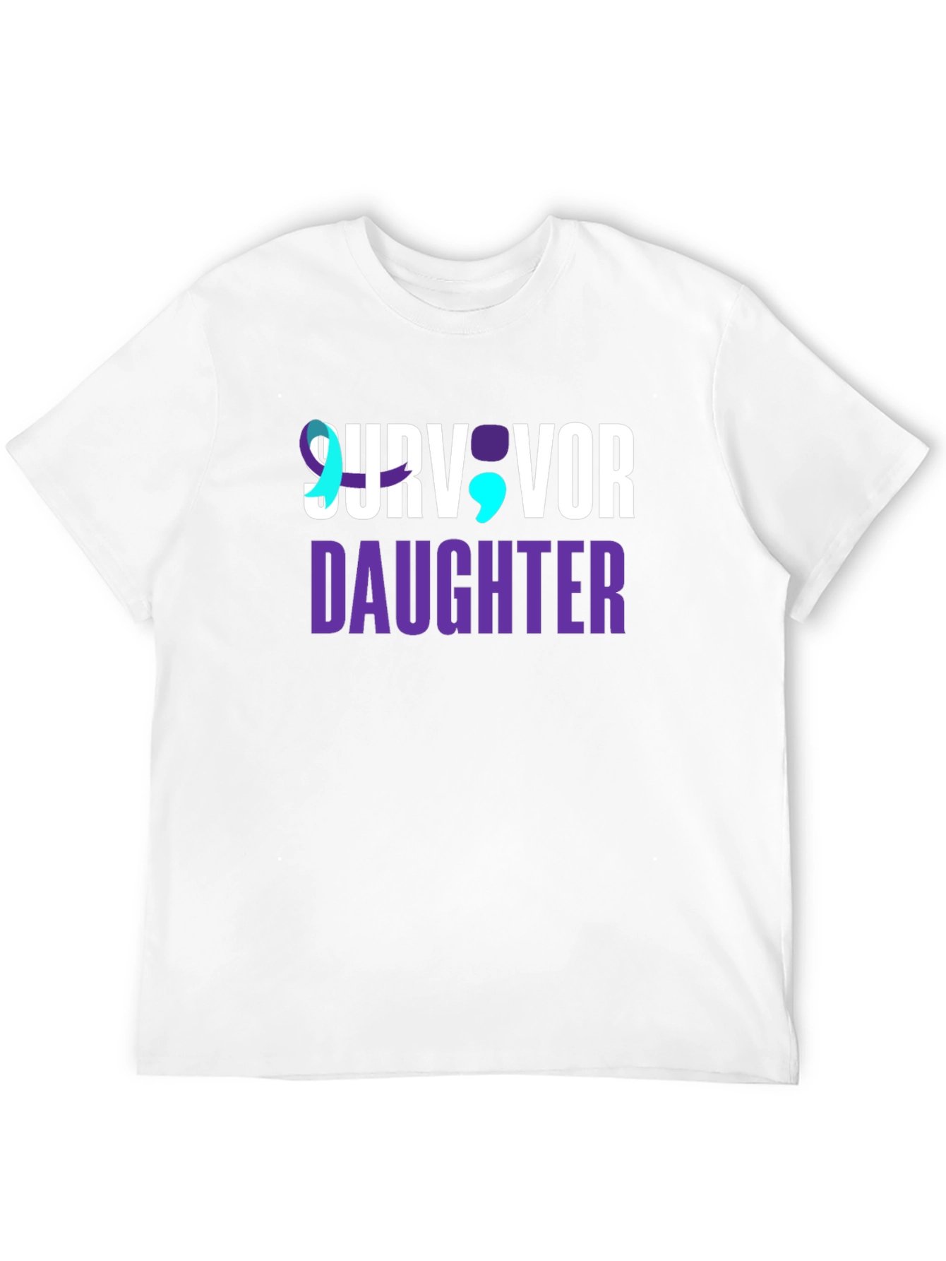 Survivor Daughter T-Shirt Mental Health Awareness