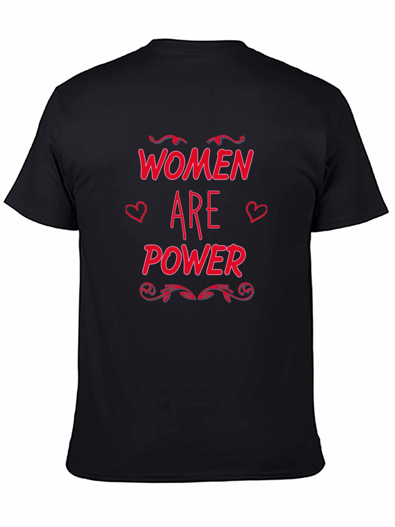 Women Are Power Graphic Tee - Black