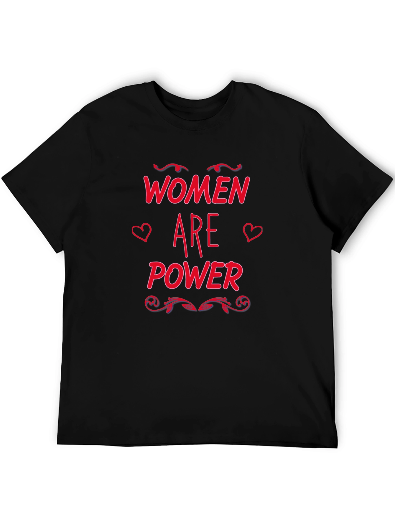 Women Are Power Graphic Tee - Black