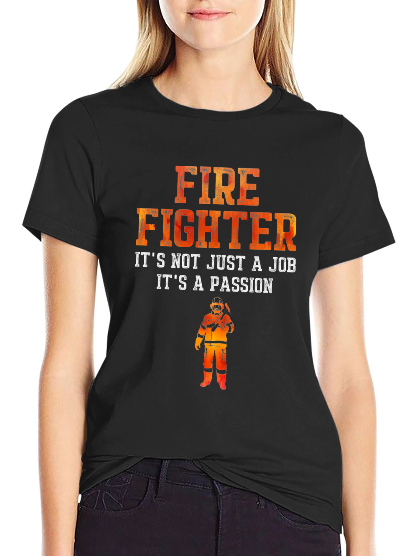 Firefighter Passion Graphic Tee