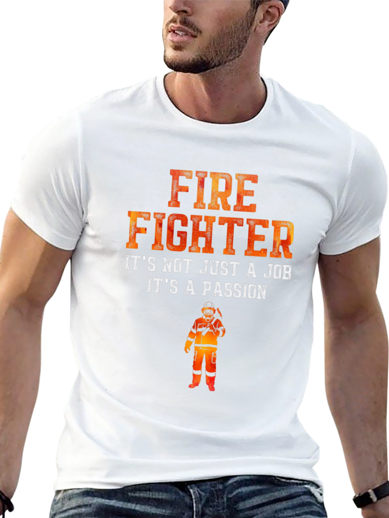 Firefighter Passion Graphic Tee