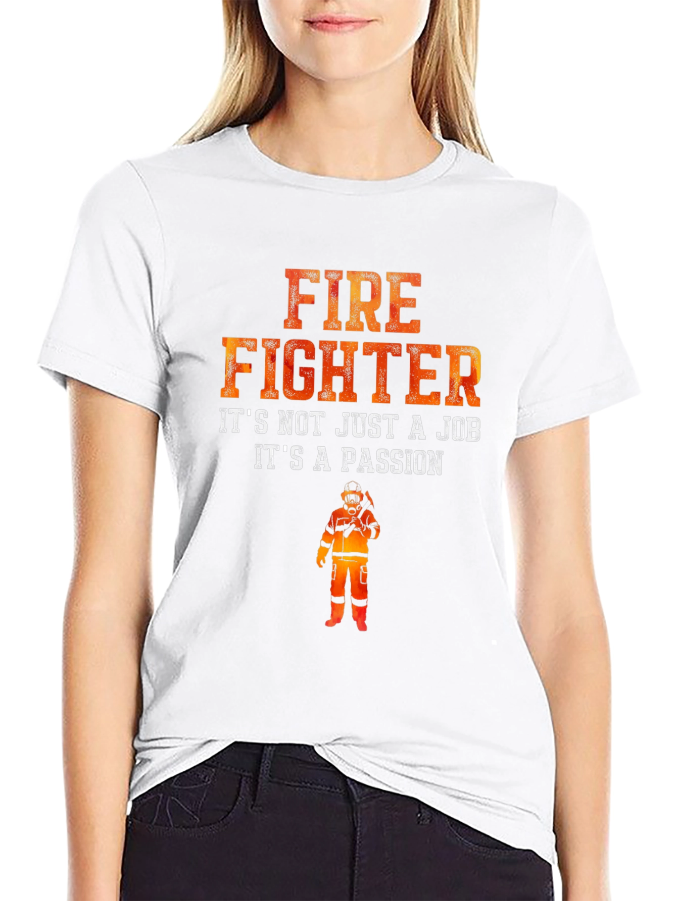 Firefighter Passion Graphic Tee