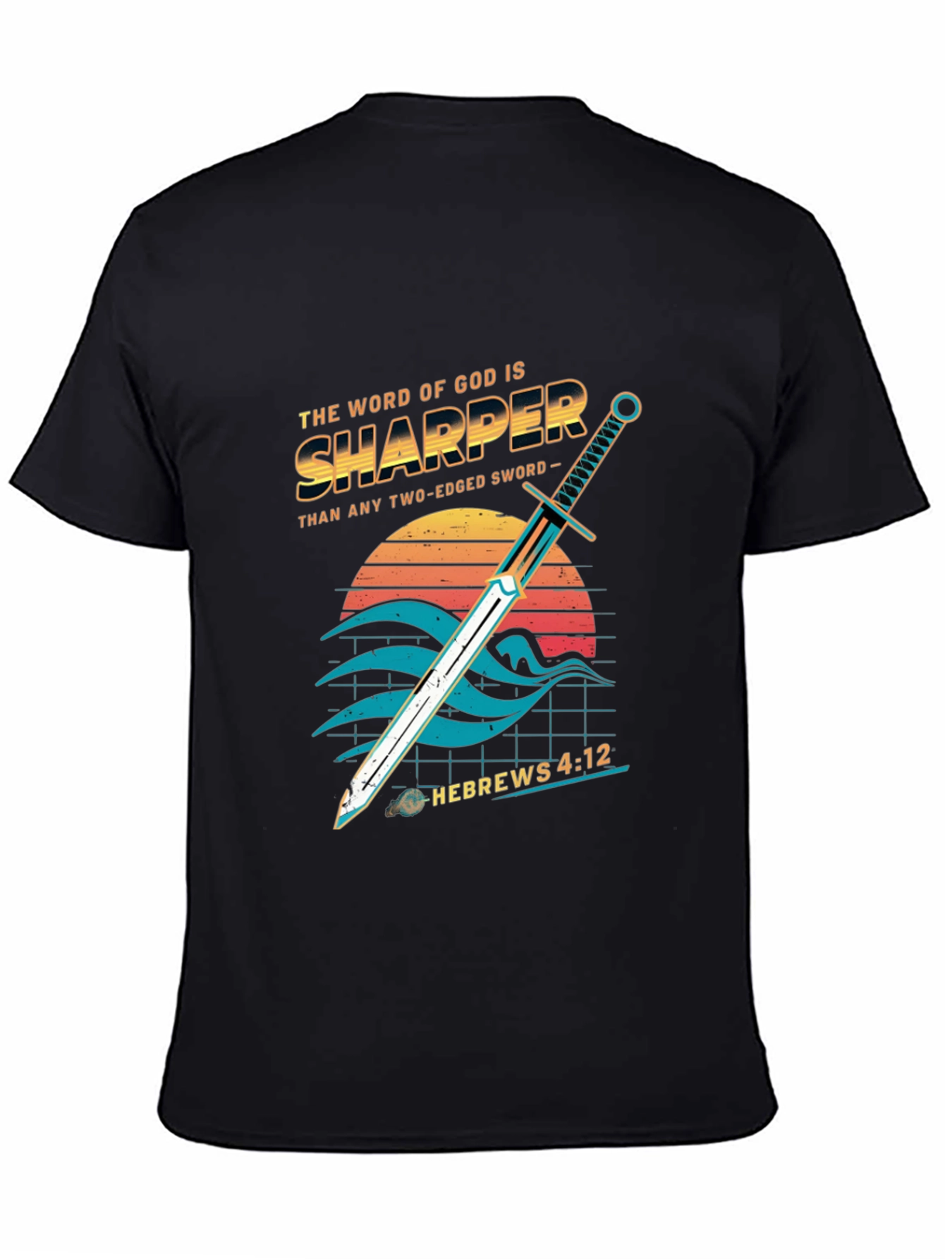 Sword of God Hebrews 4:12 Graphic Tee