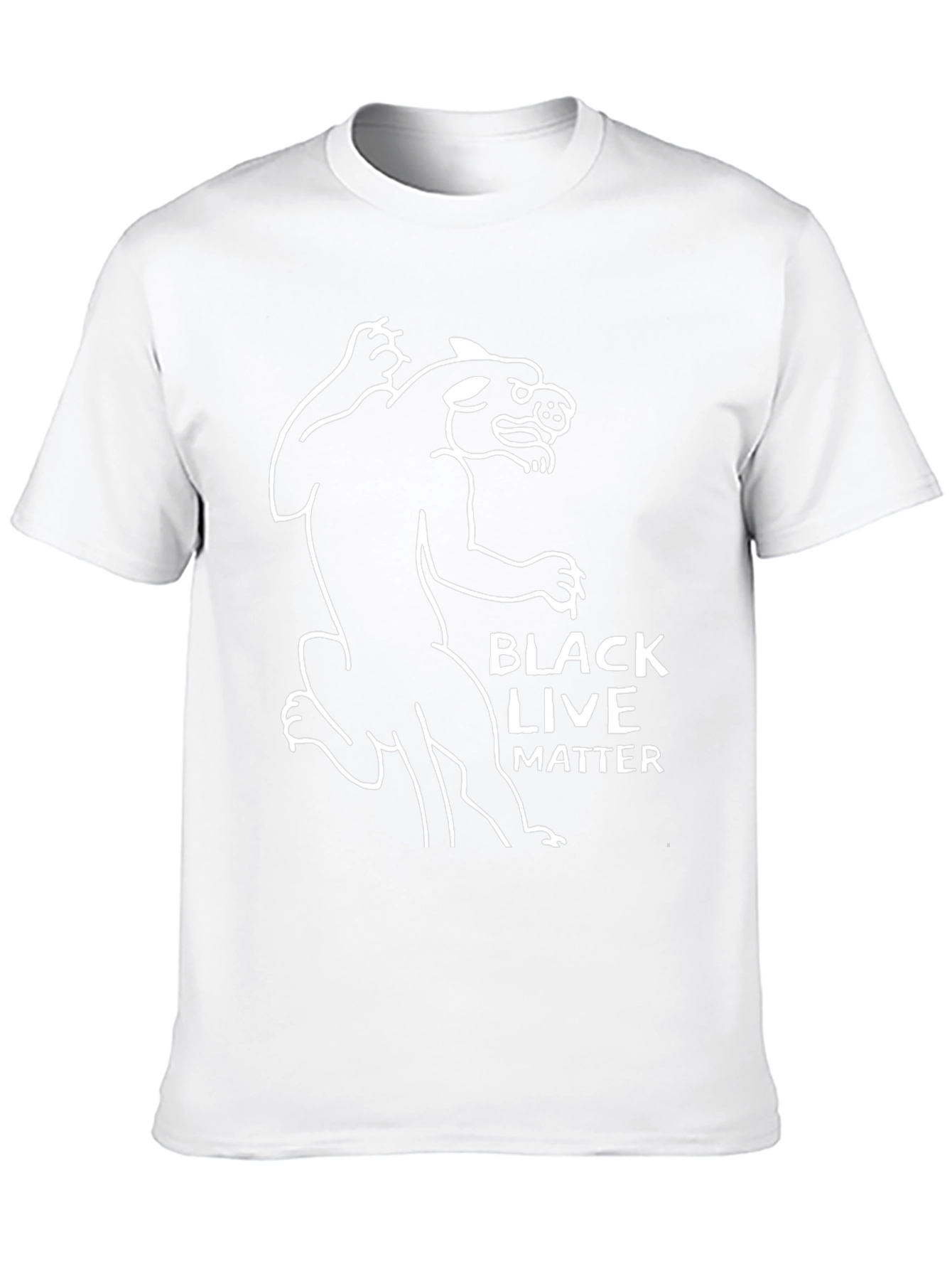 Black Lives Matter Panther Graphic Tee
