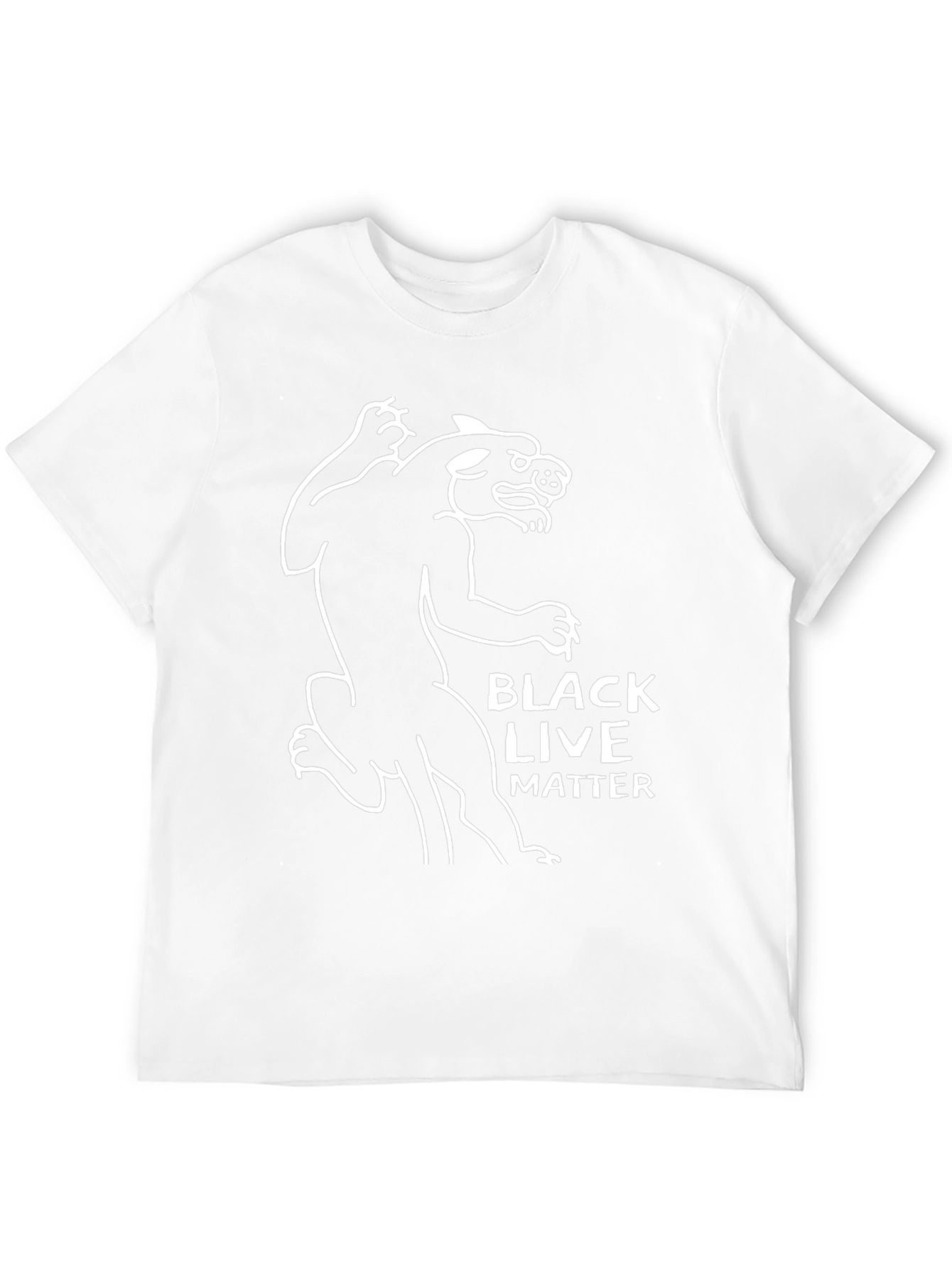 Black Lives Matter Panther Graphic Tee