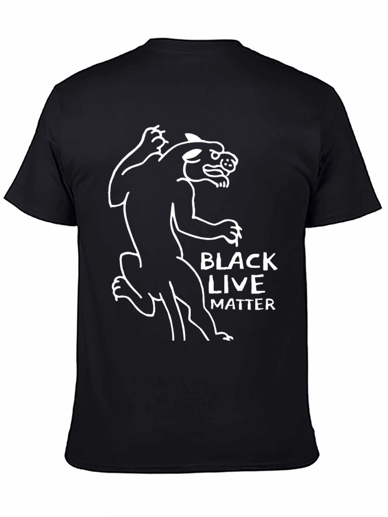 Black Lives Matter Panther Graphic Tee