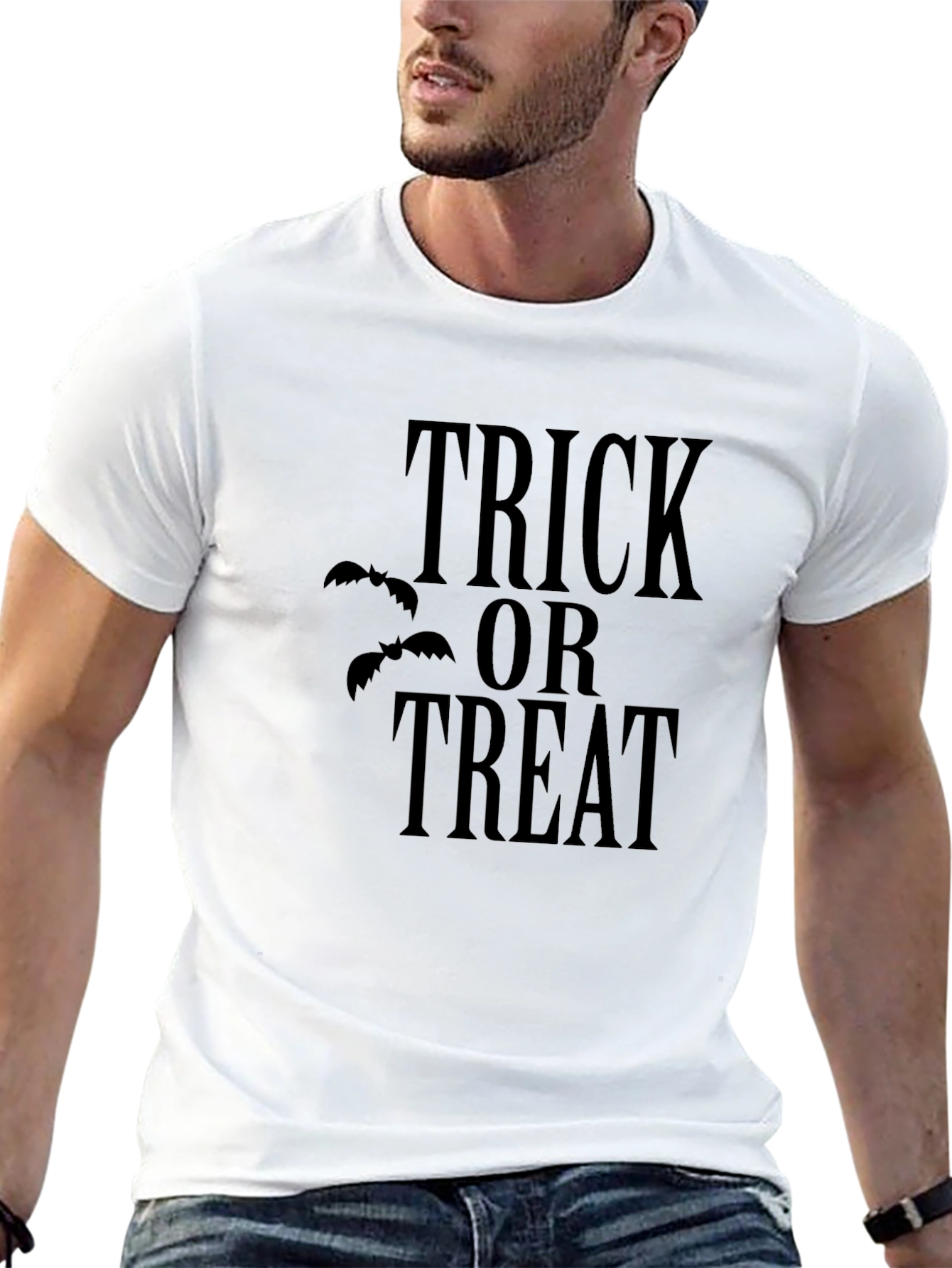 Trick or Treat Halloween Graphic T-Shirt