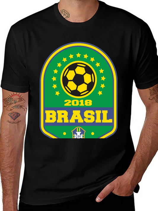Brazil 2018 Soccer T-Shirt