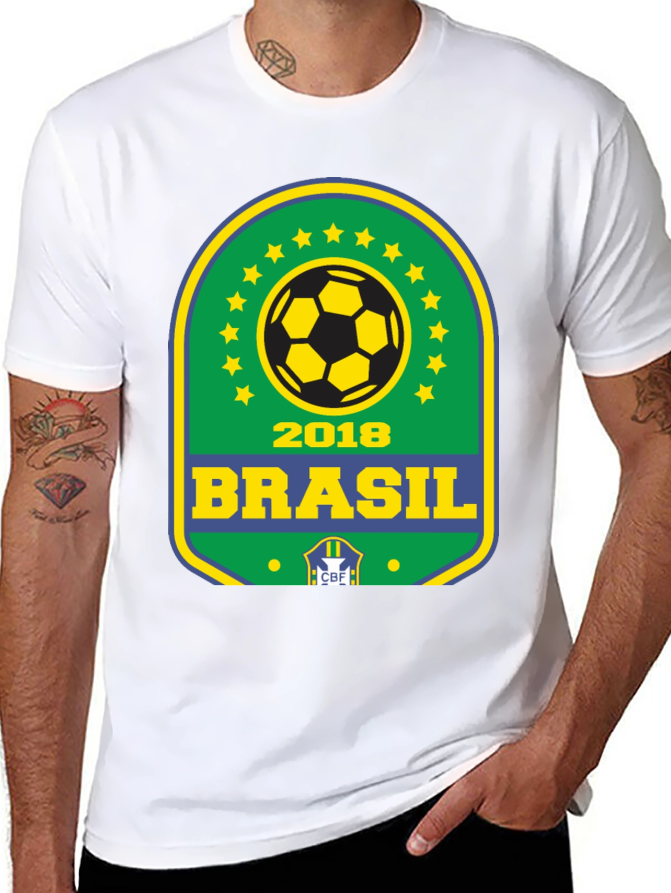 Brazil 2018 Soccer T-Shirt