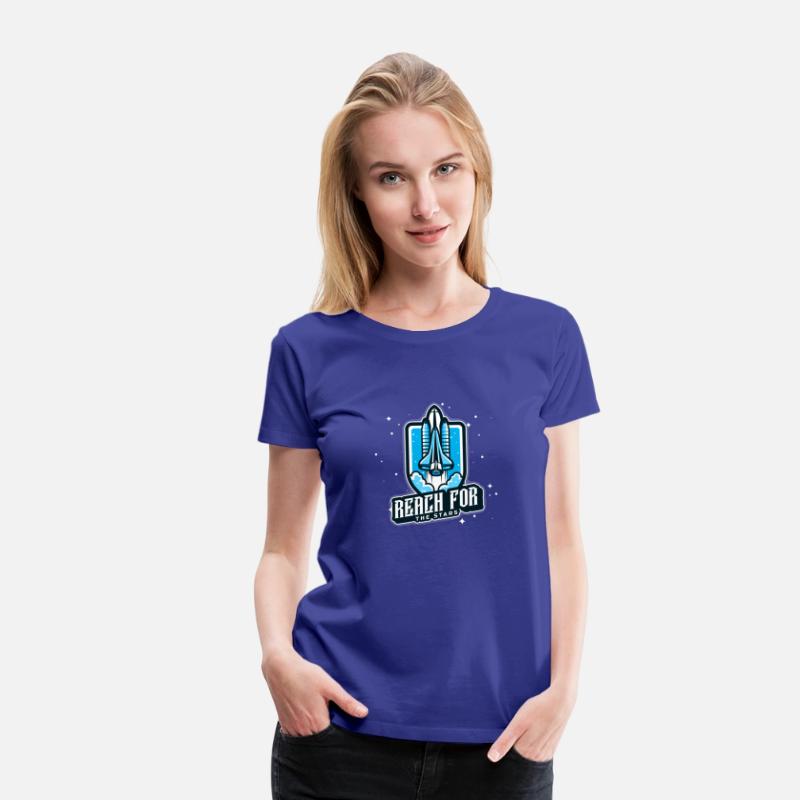 Reach for the Stars - astronomie - T-Shirt