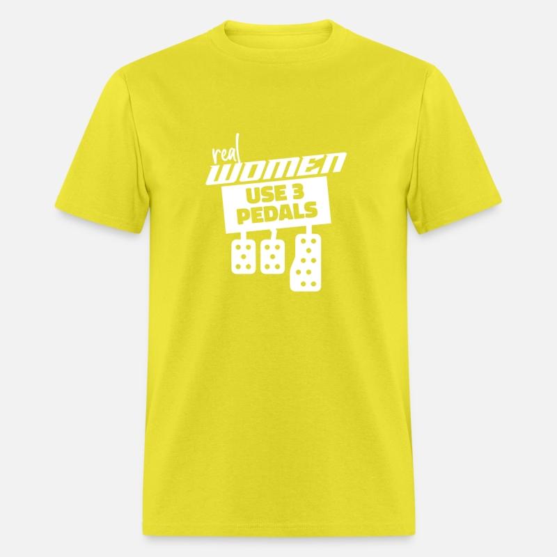 Real Women Use Three Pedals Funny Women's