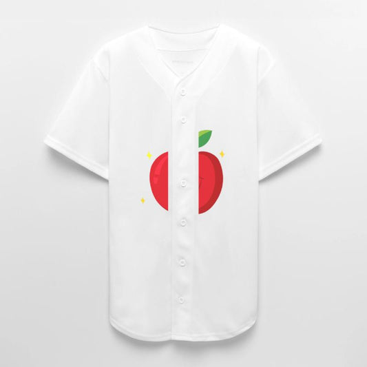 Red Apple with Happy Face