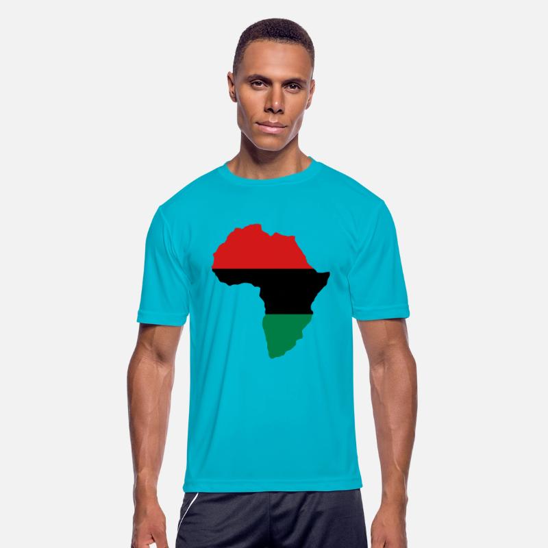 Red, Black & Green Africa Flag