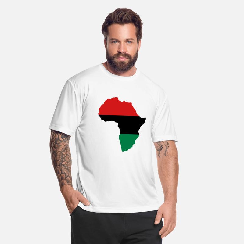 Red, Black & Green Africa Flag