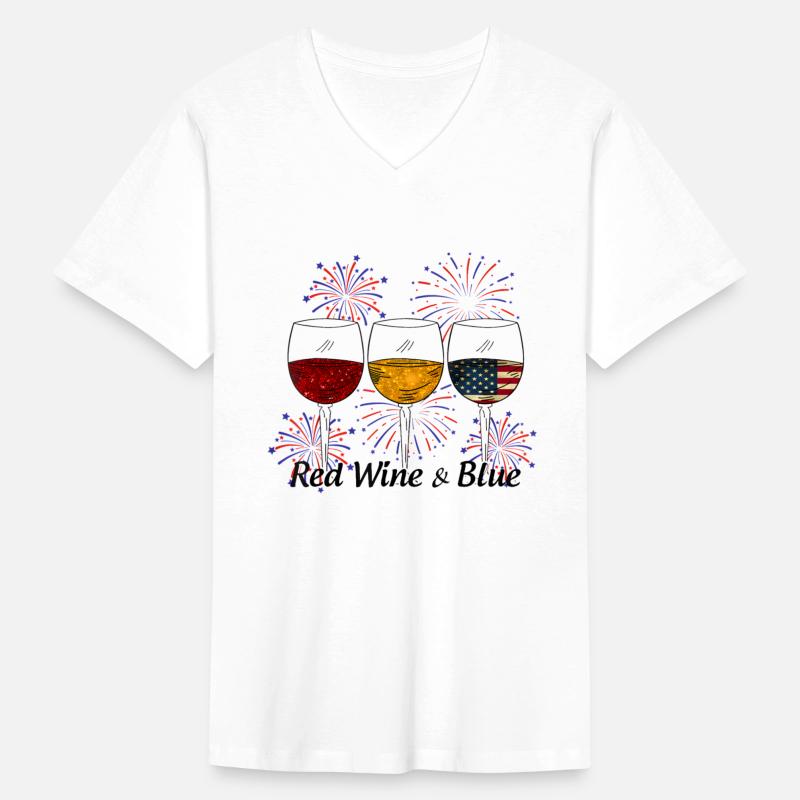Red Blue 4th Of July Red White Blue Glasses