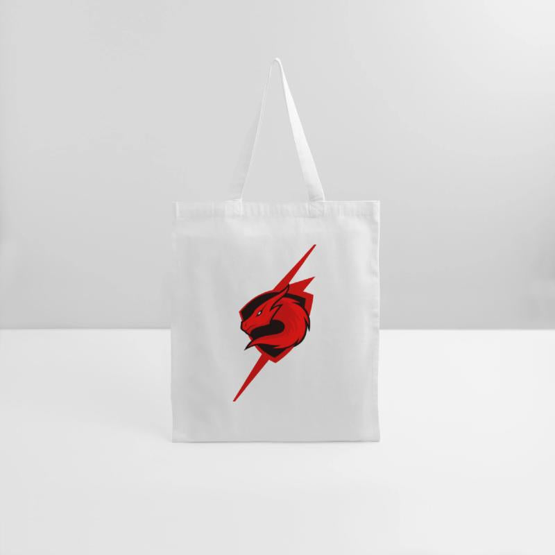 Red Dragon Emblem with Lightning Effect