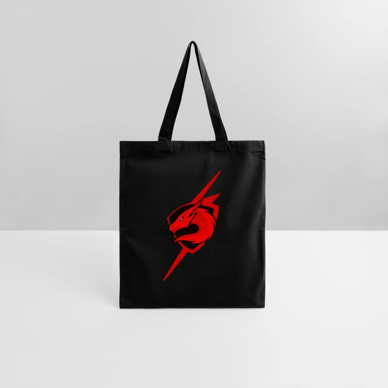 Red Dragon Emblem with Lightning Effect