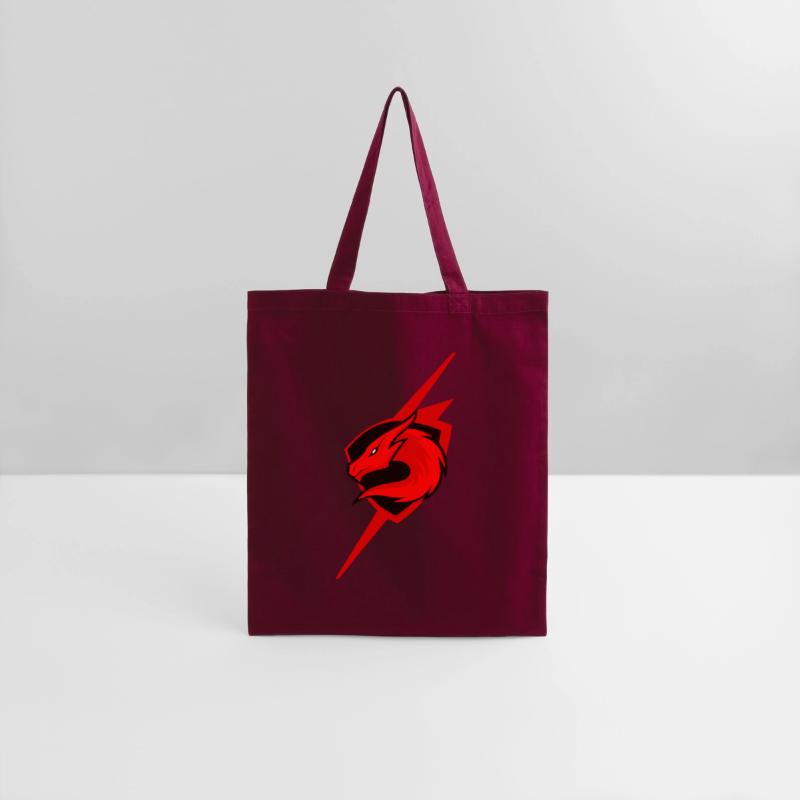 Red Dragon Emblem with Lightning Effect