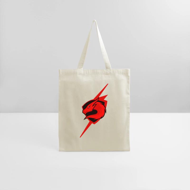 Red Dragon Emblem with Lightning Effect