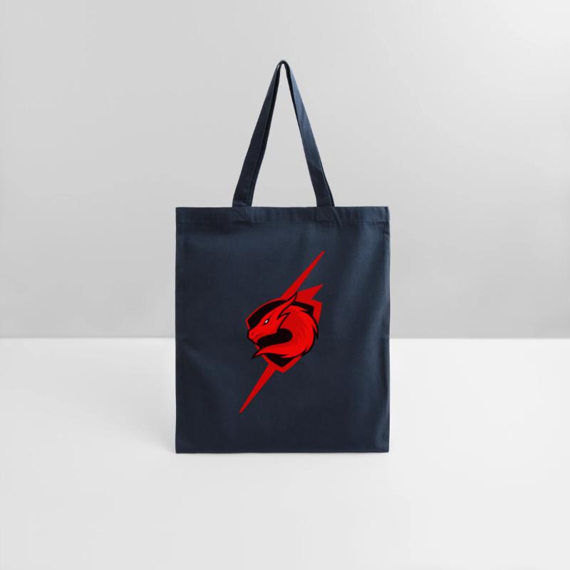 Red Dragon Emblem with Lightning Effect