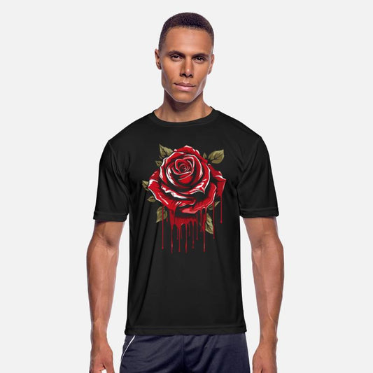 Red Rose Goth Cool