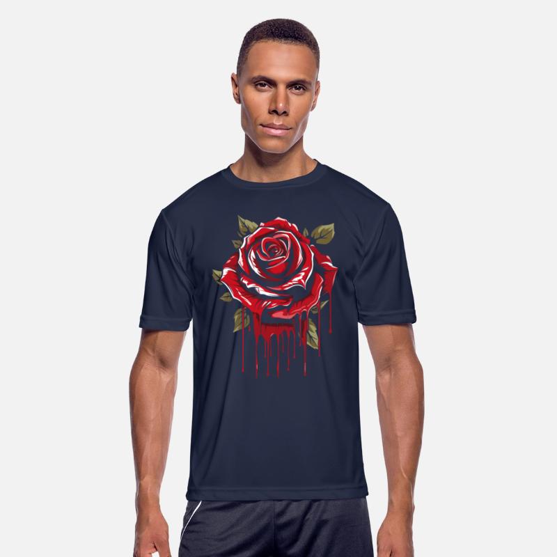 Red Rose Goth Cool