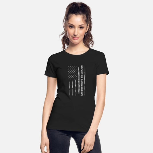 Red, White And Blue Drinking Crew