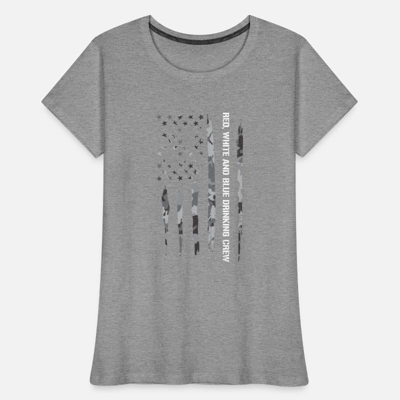 Red, White And Blue Drinking Crew