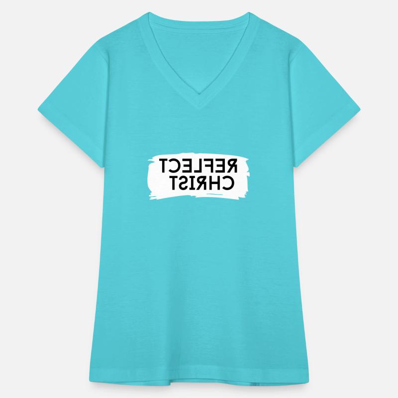 Reflect Christ Christian Mirror Image