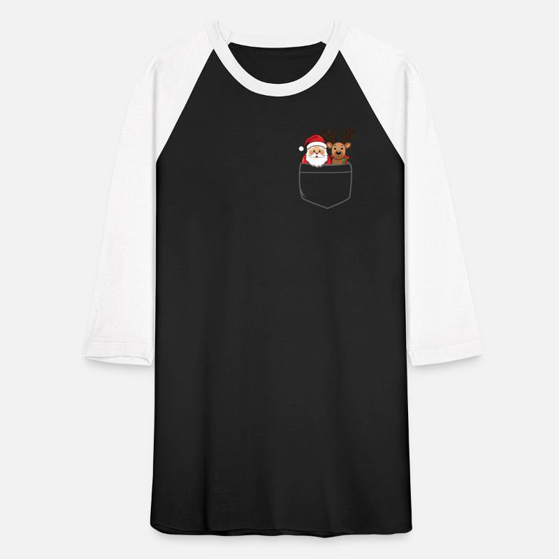 Reindeer Pocket Funny XMas Santa Claus