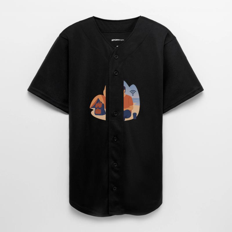 Remote Work in Nature Scene