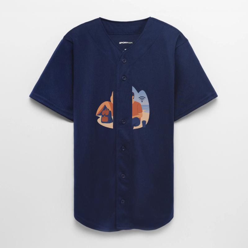 Remote Work in Nature Scene