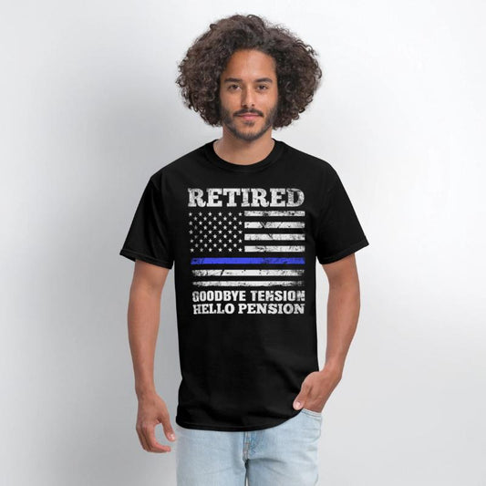 Retired Goodbye Tension Hello Pension
