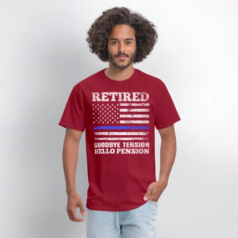 Retired Goodbye Tension Hello Pension