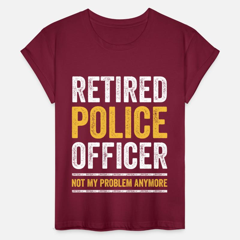 RETIRED POLICE OFFICER Cop Gift Retirement
