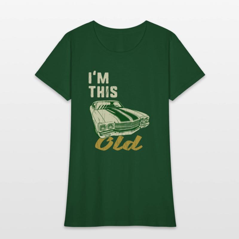 Retro Ride I'm This Old Vintage Classic Car