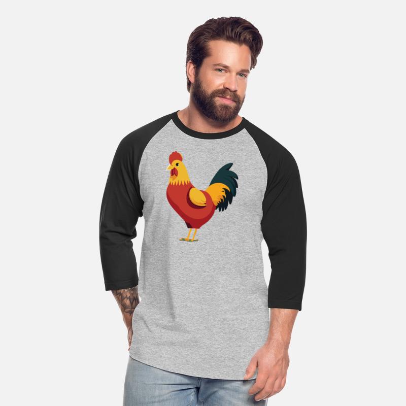 Retro Style Cute Chicken Rooster