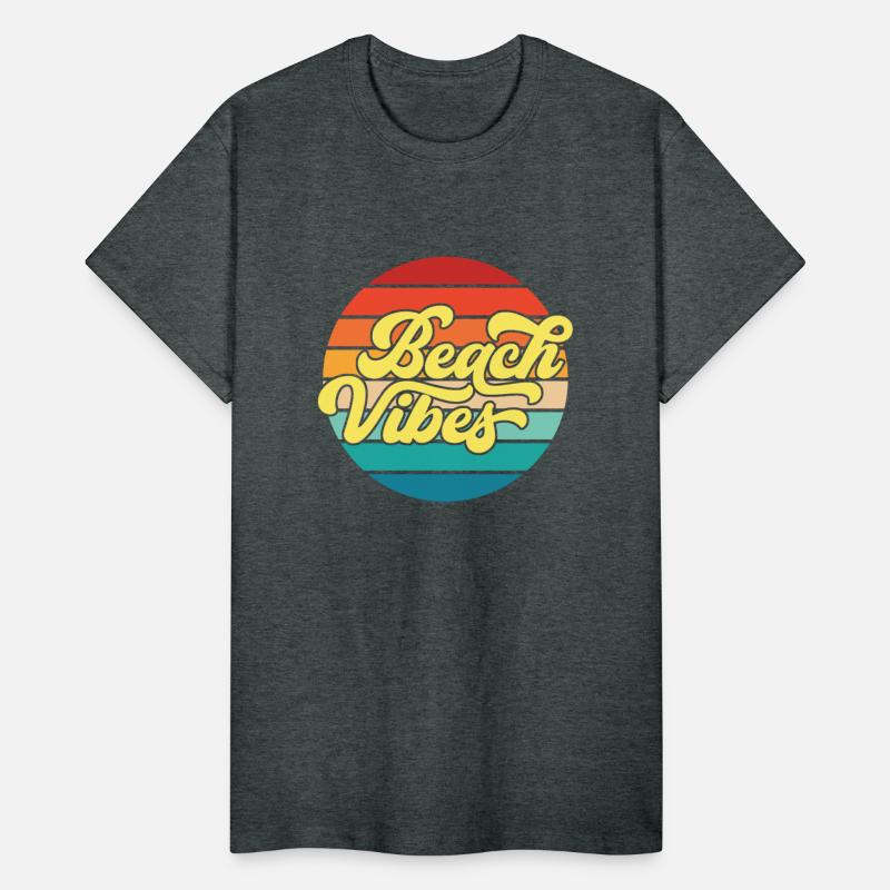 Retro Styled Summer Beach Vibes Design
